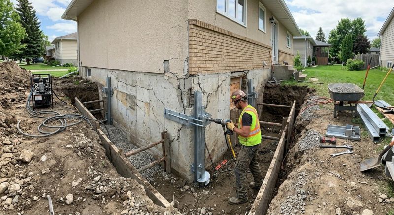 House Foundation Repair in Wellington, CO