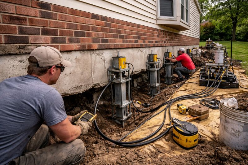 Settling Foundation Service in Wellington, CO