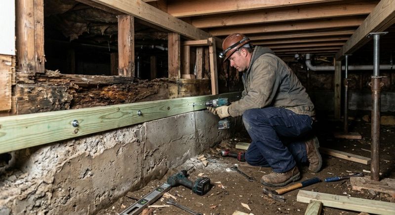 Sinking Foundation Repair in Berthoud, CO
