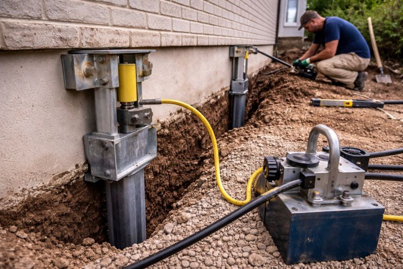 Sinking Foundation Repair in Evans, CO