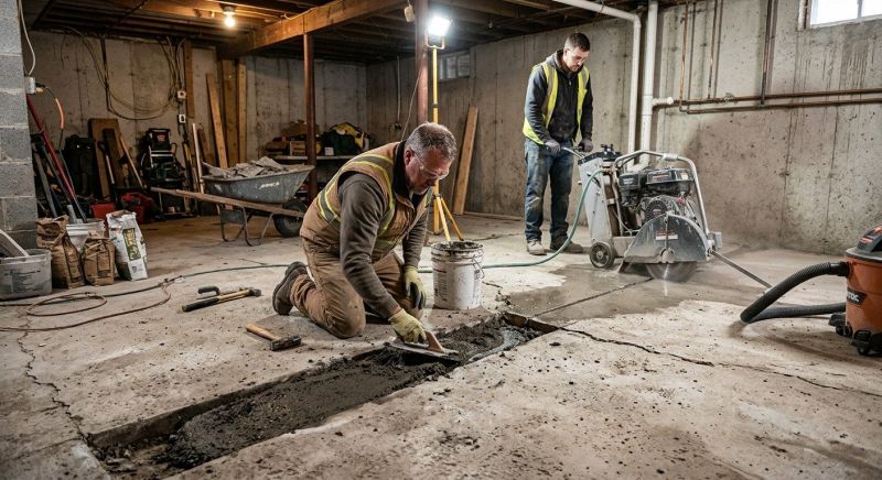Slab Foundation Repair in Larimer County, CO