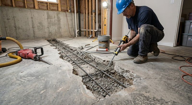 Slab Foundation Repair in Larimer County, CO