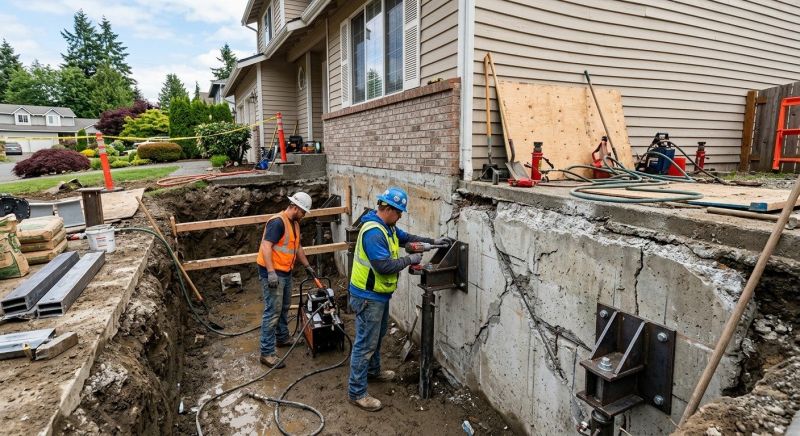 Structural Foundation Repair in Johnstown, CO