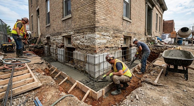 Structural Underpinning in Larimer County, CO